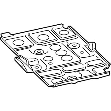Mitsubishi Battery Tray - 5379A214