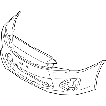Mitsubishi Lancer Bumper Cover - 6400H438