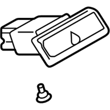 Mitsubishi Hazard Warning Switch - MN185089