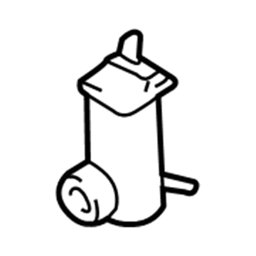 Mitsubishi Windshield Washer Pump - MB848901