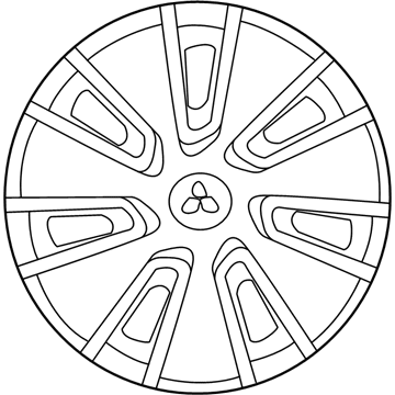 Mitsubishi Mirage Wheel Cover - 4252A018