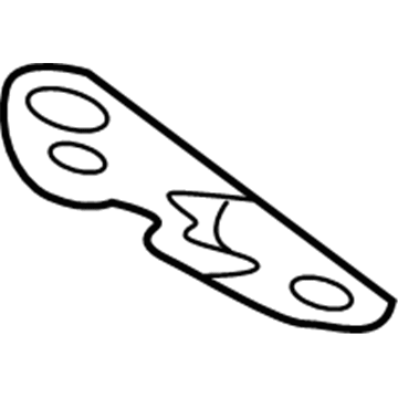 Mitsubishi 6515A148 Spoiler Assembly Gasket, Passenger Side