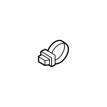 Mitsubishi MU800013 Water Hose Clip