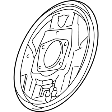 Mitsubishi Brake Dust Shields - MR569084