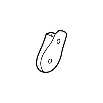 Mitsubishi 6977B551XA Inner Cover, Driver Side