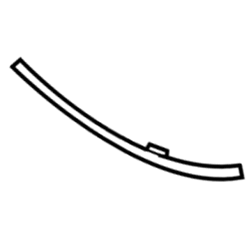 Mitsubishi 7632B630 Trim Cover Spacer