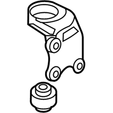 Mitsubishi 3517A009 Mount Bracket, Driver Side