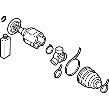 Mitsubishi Outlander Sport CV Joint - 3717A016