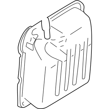 Mitsubishi Transmission Pan - MD758639