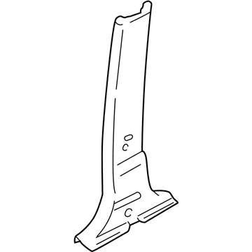 Mitsubishi Montero Pillar Panels - 7211A390HA