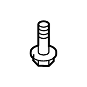 Mitsubishi MU000671 Suspension Crossmember Mount Bolt