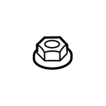 Mitsubishi Control Arm Nut - MU000567