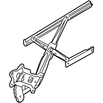 Mitsubishi Window Regulator - MR144529
