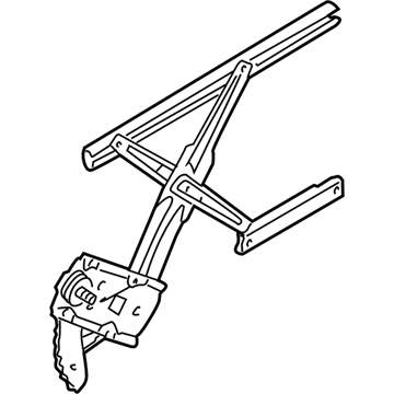Mitsubishi Window Regulator - MR144523