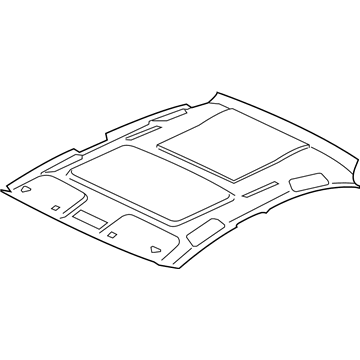 Mitsubishi 7200A320HA Headliner Gray