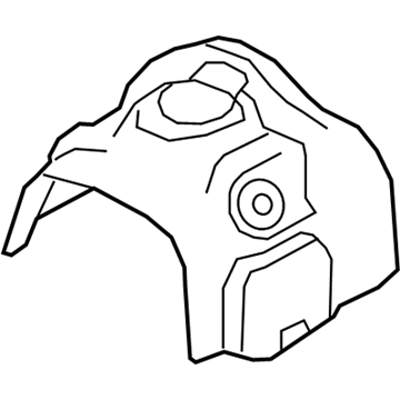 Mitsubishi Exhaust Heat Shield - 1515A480