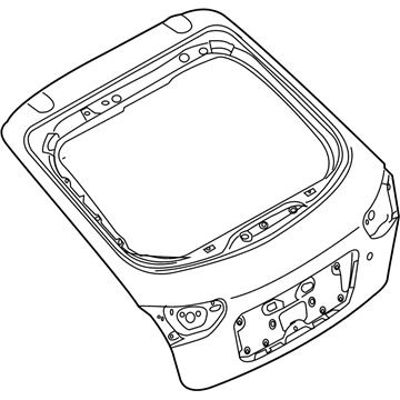 Mitsubishi Liftgates - 5801A803