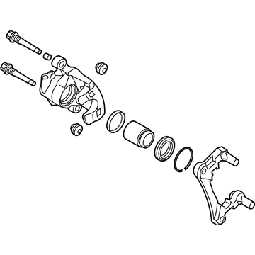 Mitsubishi Brake Caliper - 4605A478