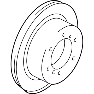 Mitsubishi Brake Rotor - 4615A194