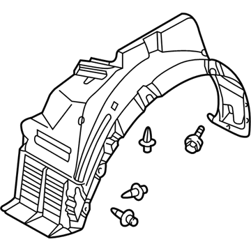 Mitsubishi Wheelhouse - MN133147