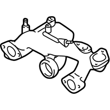 Mitsubishi Thermostat Housing - MD349688
