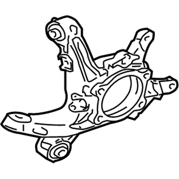 Mitsubishi Steering Knuckle - MR589521