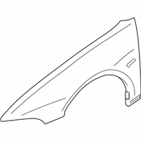Mitsubishi Fender - MR325760 Fender, Passenger Side