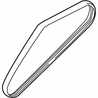 Mitsubishi Diamante Drive Belt - MN187017 Power Steering Belt