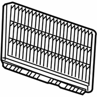Mitsubishi Diamante Parts - MZ690194 Air Filter