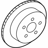 Mitsubishi Lancer Brake Rotor - MR370724 Rotor