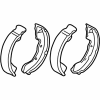 Mitsubishi Lancer Parking Brake Shoes - 4800A089 Brake Shoes