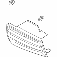 Mitsubishi Grille - MR520737 Grille Assembly, Driver Side