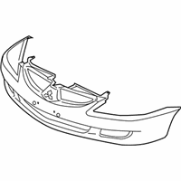 Mitsubishi Lancer Bumper - 6400A911 Bumper Cover