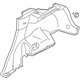 Mitsubishi 7230A857XA Lower Quarter Trim, Driver Side