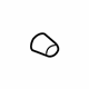 Mitsubishi MR987387 Damper, Rubber