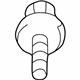 Mitsubishi MB133472 Lower Note Horn Bolt