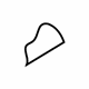 Mitsubishi 6912A776 Seat Cushion Pad