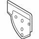 Mitsubishi 5257A345 Rear Body Extension, Driver Side