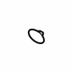 Mitsubishi 7252A017 Rear Trim Panel Retainer Clip Black