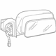 Mitsubishi MN126373 Mirror Assembly, Driver Side
