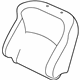 Mitsubishi 6901A473XB Seat Back Cover Black