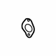 Mitsubishi MN187247 Water Pump Tube Gasket