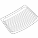 Mitsubishi 6131A233 Back Glass
