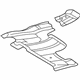 Mitsubishi MR539599 Center Shield, Passenger Side