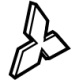 Mitsubishi 7415A735 Emblem