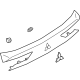 Mitsubishi 5817A323BA Trim Plate Blue