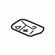Mitsubishi MR966349HA Seat Belt Guide Gray