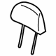 Mitsubishi MN124449HD Headrest