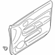 Mitsubishi 7221A829XC Door Trim Panel, Driver Side
