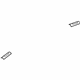 Mitsubishi 7400A157 Roof Molding Cover, Driver Side